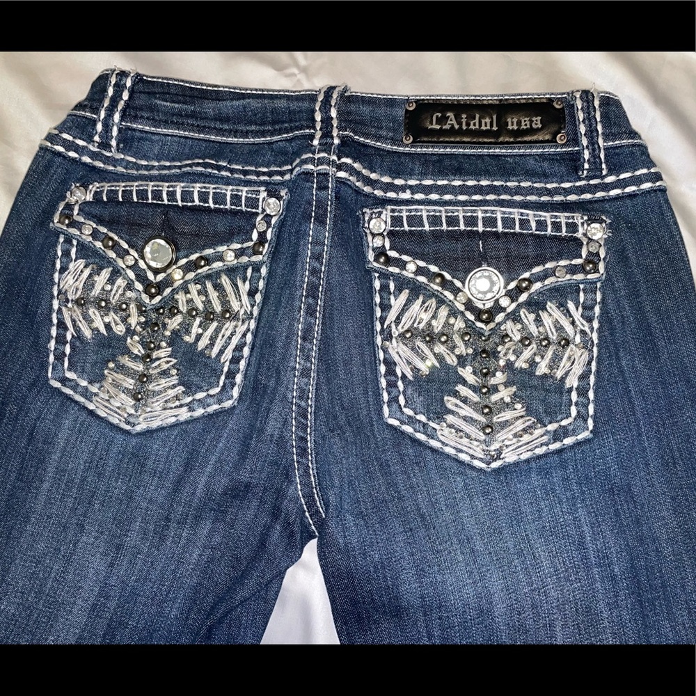 L.A. idol USA Straight Leg Jeans Women's Size 7 (30)